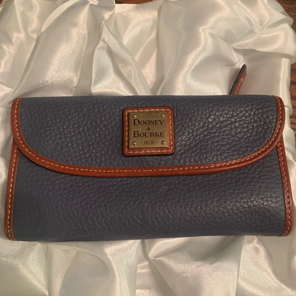 DOONEY & BOURKE AUTHENTIC SLATE BLUE WALLET
